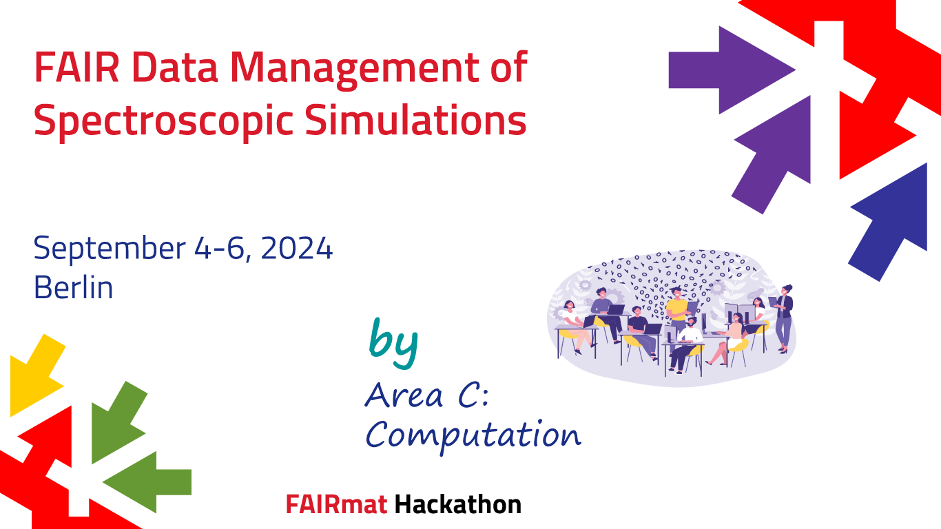 FAIR Data Management of Spectroscopy Simulations